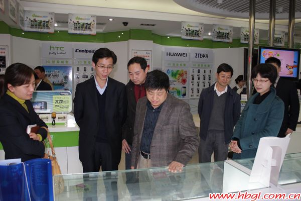 湖北電信副總嚴(yán)朝暉到廣聯(lián)視查