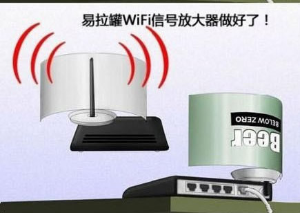 路由器套上易拉罐：WiFi信號(hào)增強(qiáng)