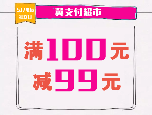 517電信狂歡日來啦！話費、電子券、豪禮送不停！