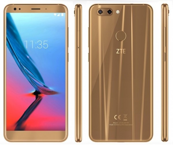 中興Blade V9確定MWC發(fā) 全面屏+雙攝