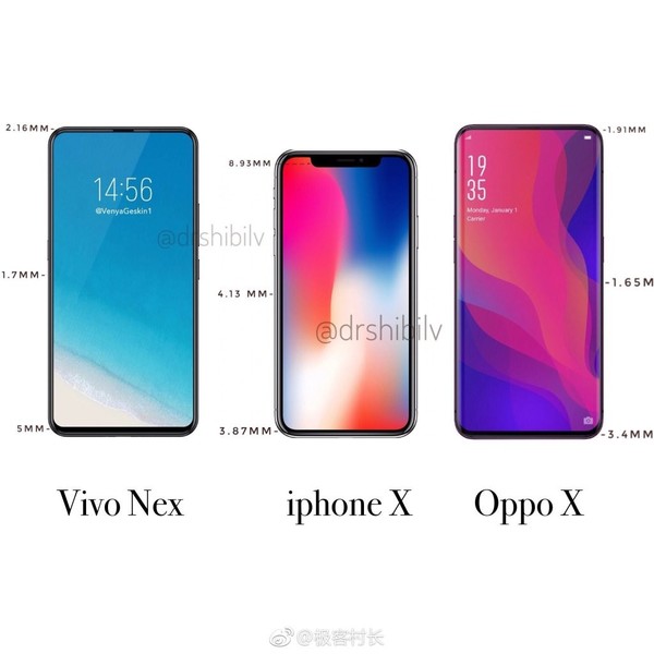 蘋果/OPPO/vivo三大旗艦對(duì)比 誰更驚艷