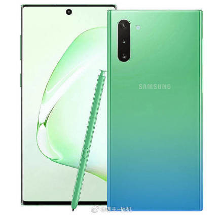 三星Note10再曝少女心配色：誰說商務(wù)范不能粉嫩？