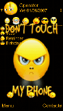 dont touch my phone